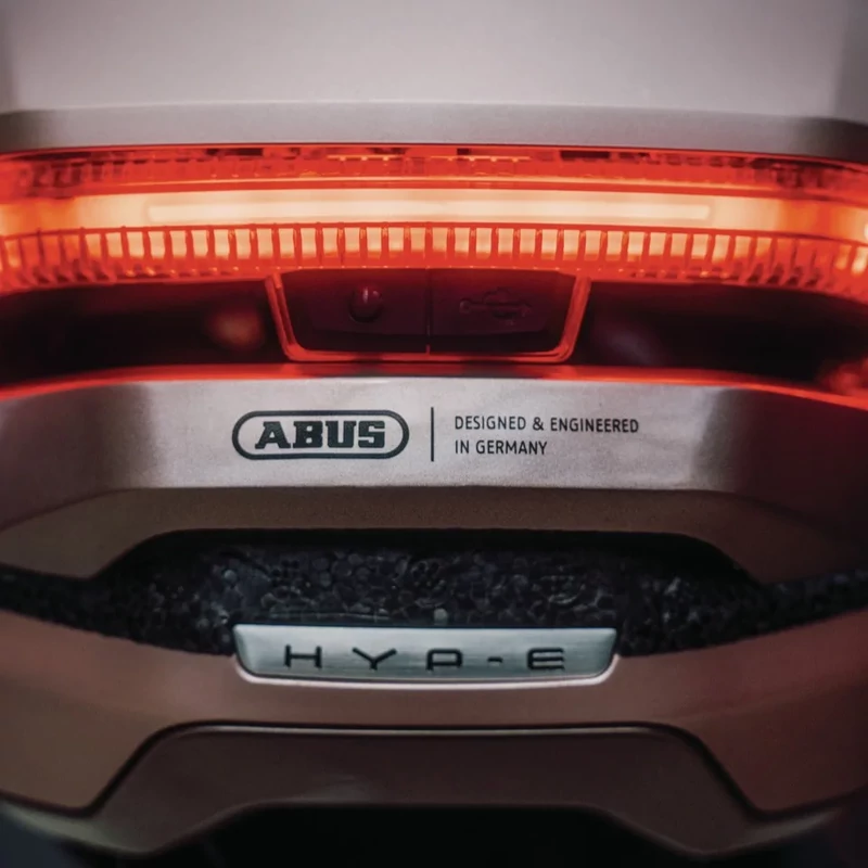 ABUS HYP-E kerékpáros sisak - titánszürke - M - 7