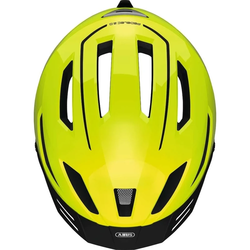 ABUS Pedelec 2.0 kerékpáros sisak - neonsárga - M - 4