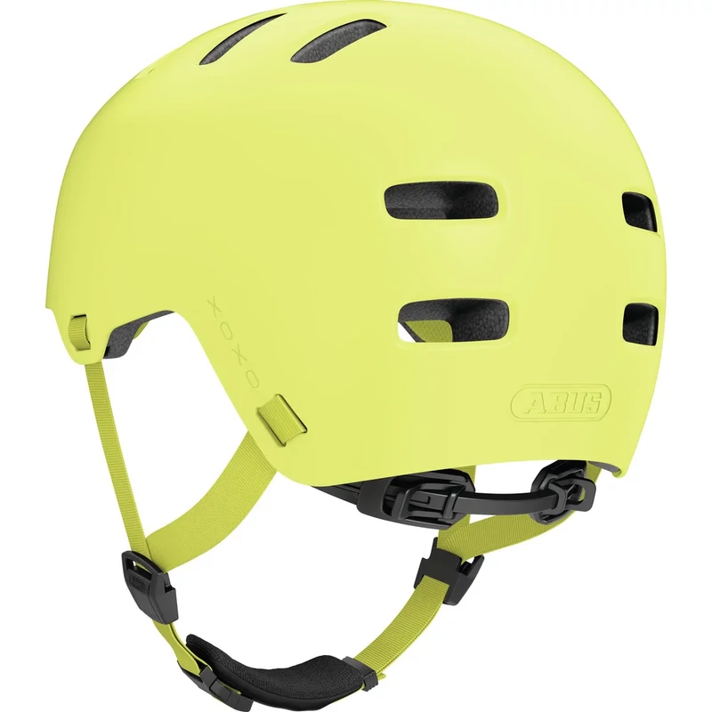 ABUS Xoxo kerékpáros sisak - mono sárga - S - 4
