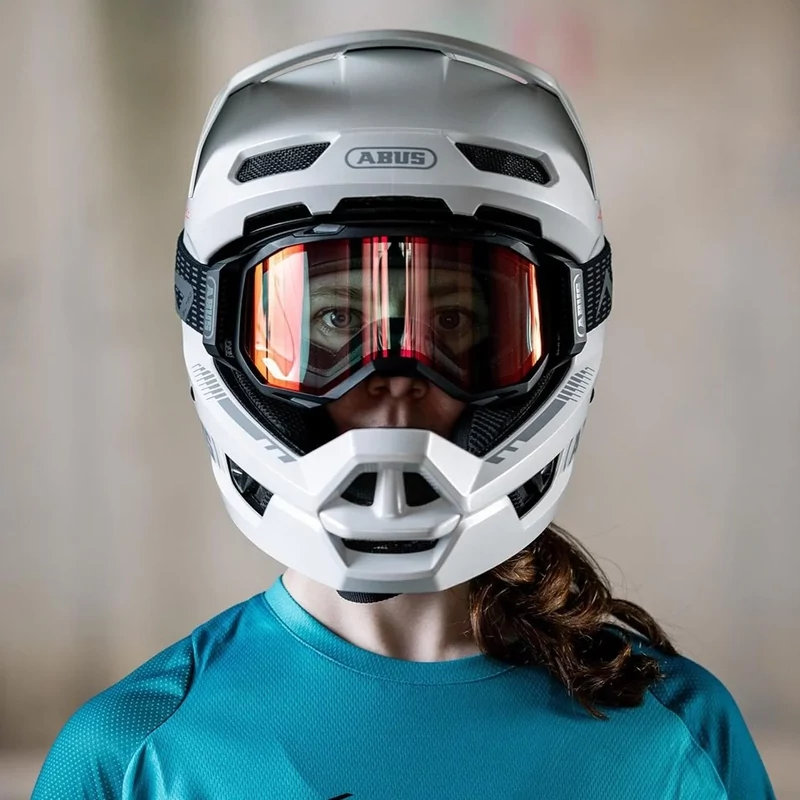 ABUS Buteo kerékpáros védőszemüveg - fehér - 3