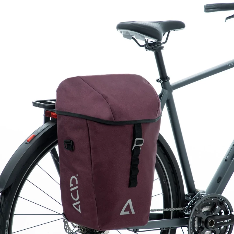 ACID City 20 SMLink kerékpár oldaltáska - piros - 4