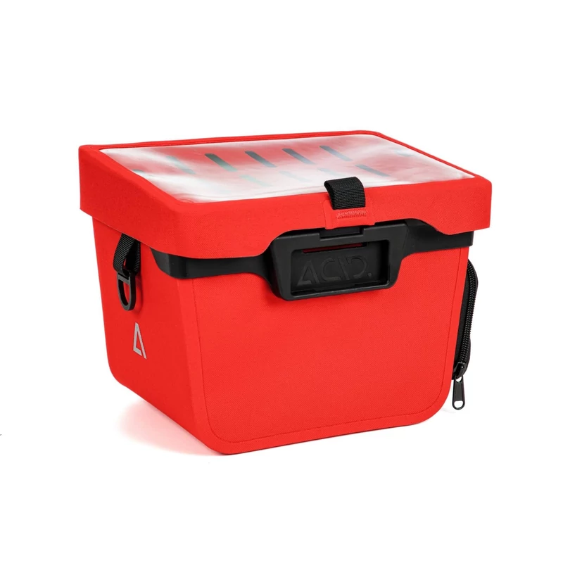 CUBE Acid Travlr Pro 5 Filink kerékpáros kormánytáska - piros - 2