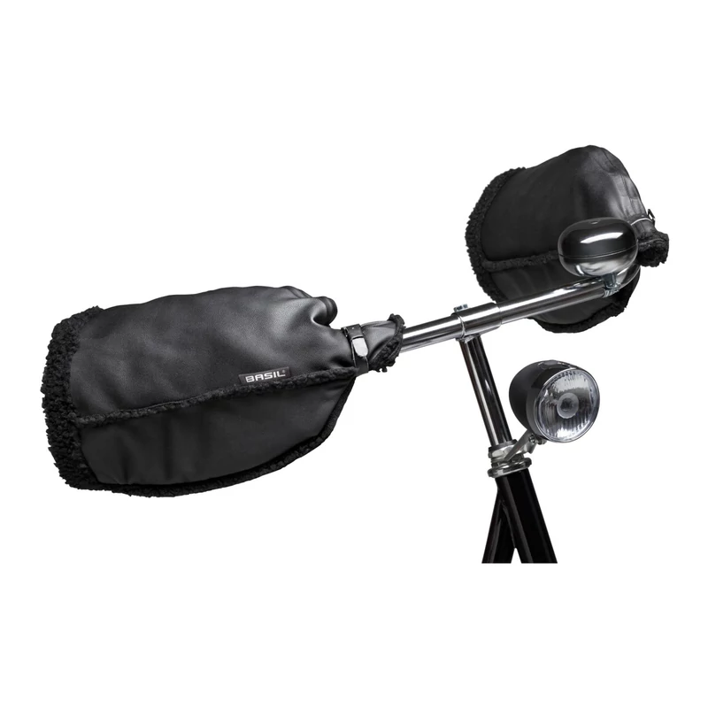 BASIL téli kézmelegítő kerékpárra - fekete - 2