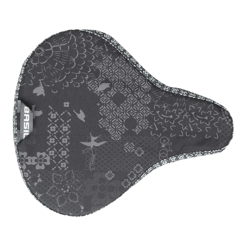 BASIL Bohéme kerékpár nyereghuzat - fekete