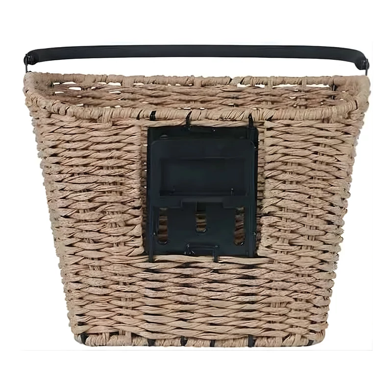BASIL Bremen Rattan Look KF kerékpár kosár - 2