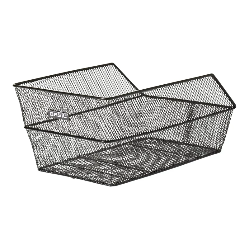 BASIL Cento kerékpár kosár - fekete