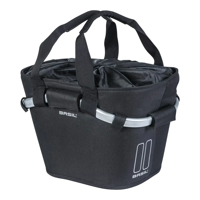 BASIL Classic Carry All Front KF kerékpár kosár - fekete