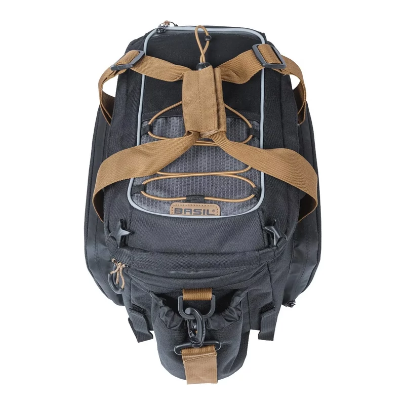 BASIL Miles XL Pro kerékpár csomagtartó táska - fekete/szürke - 3