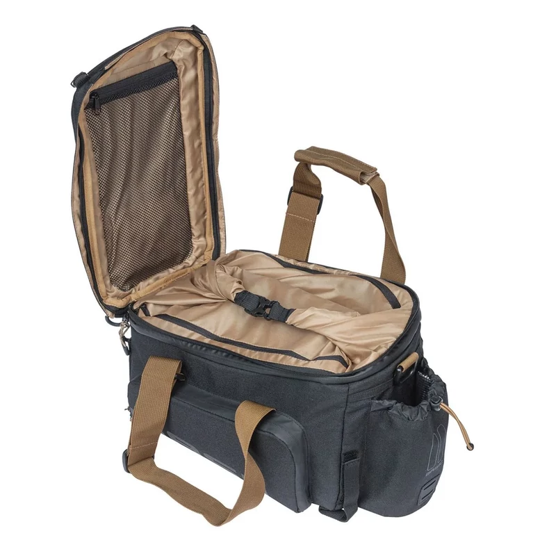 BASIL Miles XL Pro kerékpár csomagtartó táska - fekete/szürke - 5