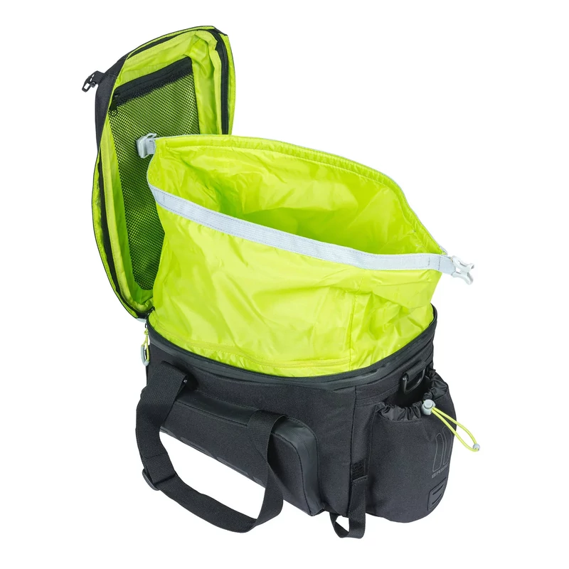 BASIL Miles XL Pro kerékpár csomagtartó táska - fekete/lime - 6