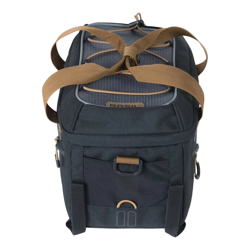 BASIL Miles kerékpár csomagtartó táska - fekete/szürke - 3