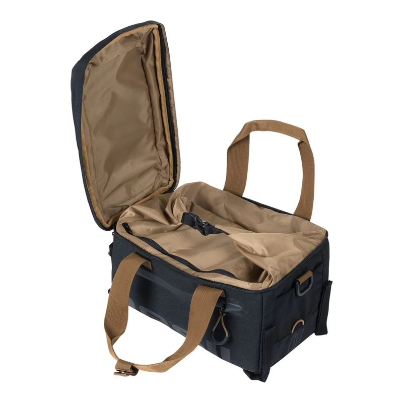 BASIL Miles kerékpár csomagtartó táska - fekete/szürke - 4