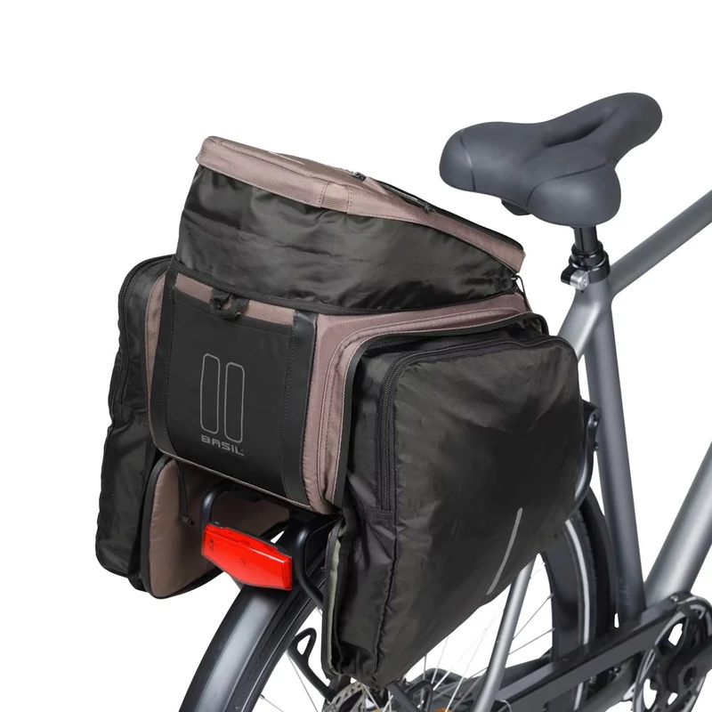 BASIL Move MIK kerékpár csomagtartó táska - barna - 9