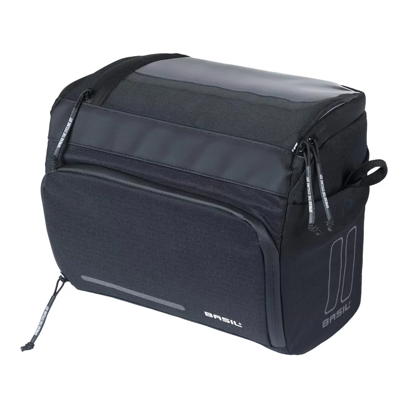 BASIL Move kerékpár kormánytáska - fekete - 2