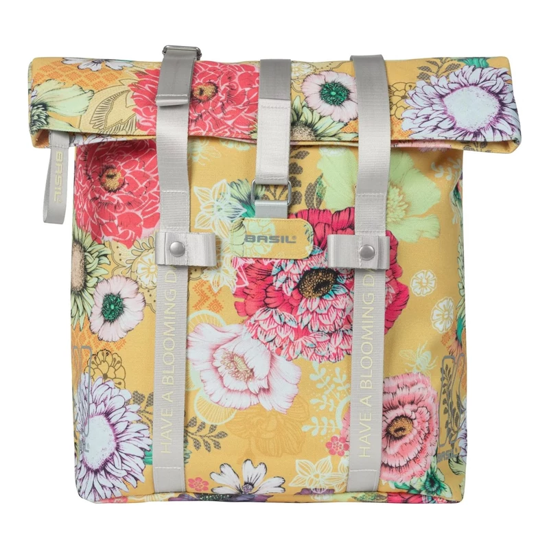 BASIL Bloom Field Shopper kerékpár oldaltáska - sárga - 2