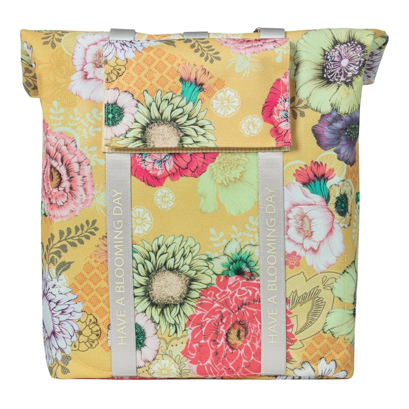 BASIL Bloom Field Shopper kerékpár oldaltáska - sárga - 3