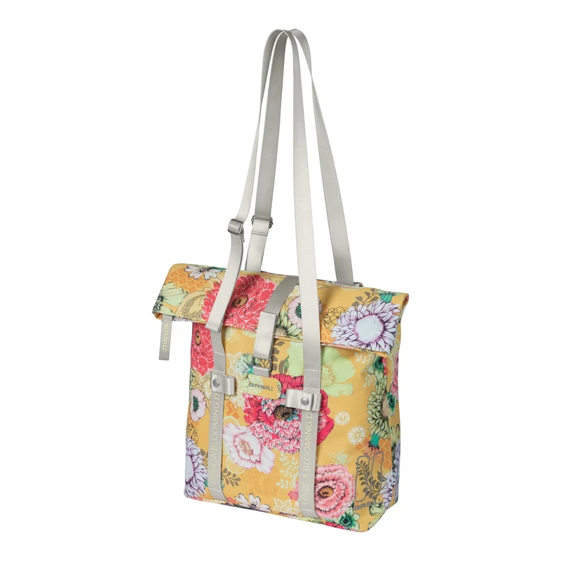 BASIL Bloom Field Shopper kerékpár oldaltáska - sárga - 5