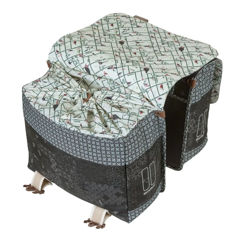 BASIL Bohéme Double kerékpár oldaltáska - fekete - 3