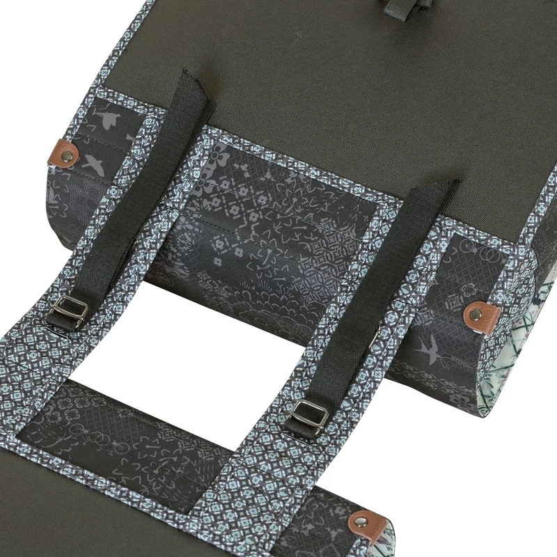 BASIL Bohéme Double kerékpár oldaltáska - fekete - 5