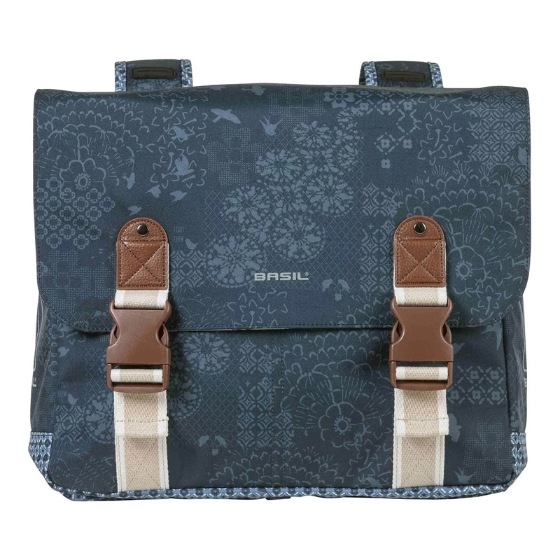 BASIL Bohéme Double kerékpár oldaltáska - kék - 2