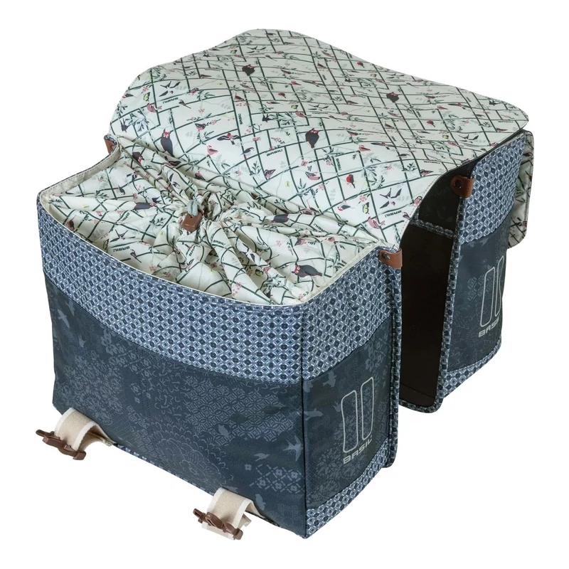 BASIL Bohéme Double kerékpár oldaltáska - kék - 3