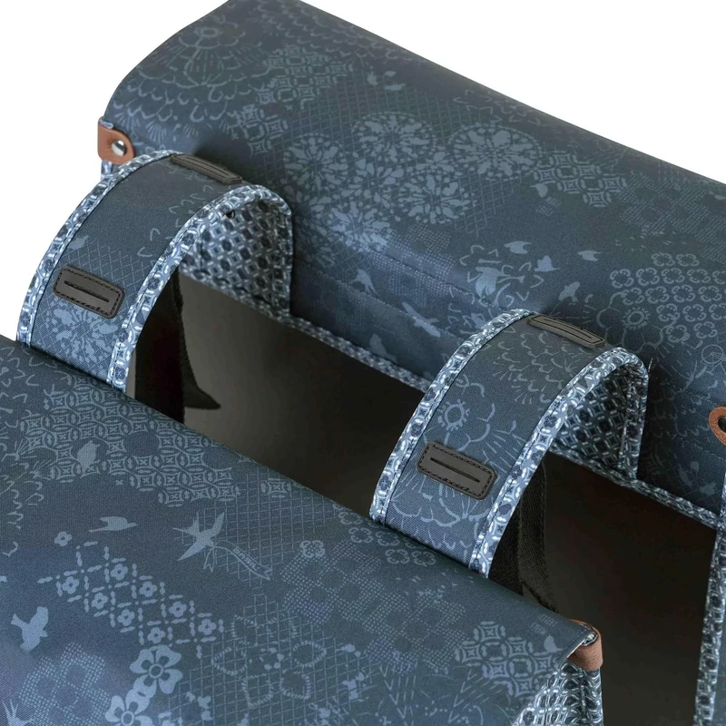 BASIL Bohéme Double kerékpár oldaltáska - kék - 4