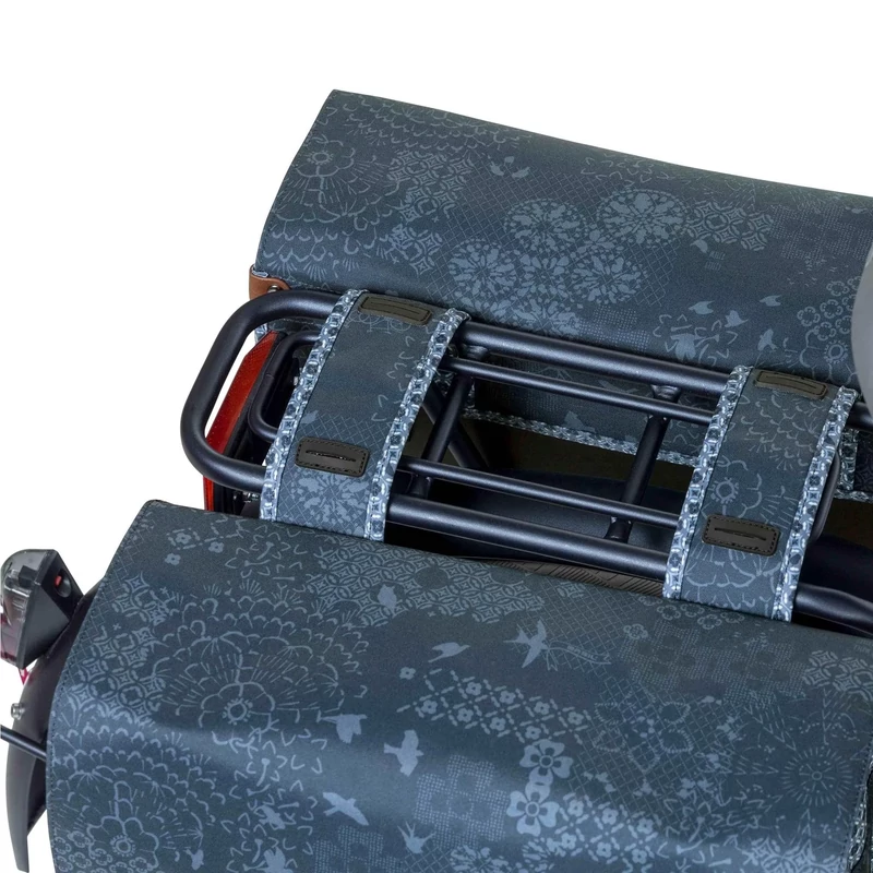 BASIL Bohéme Double kerékpár oldaltáska - kék - 7