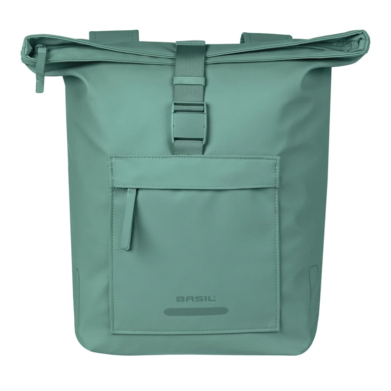 BASIL Brooklyn Double kerékpár oldaltáska - zöld - 2