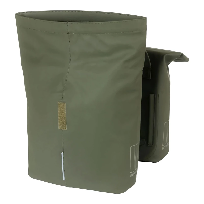 BASIL City Double Vegan kerékpár oldaltáska - zöld - 3