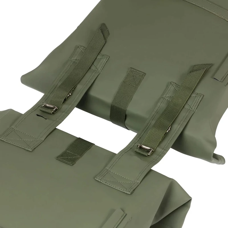 BASIL City Double Vegan kerékpár oldaltáska - zöld - 5