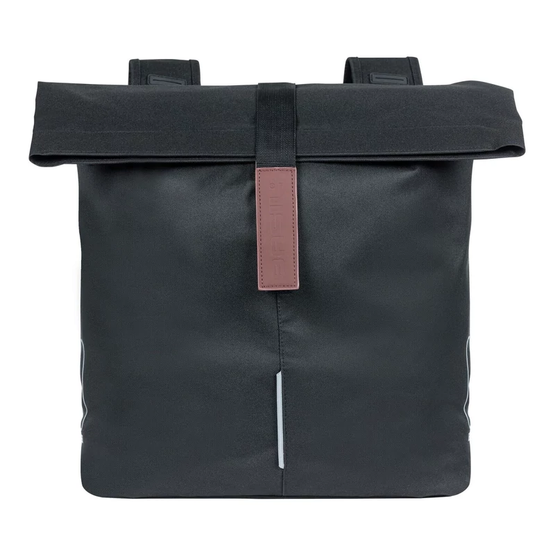 BASIL City Double kerékpár oldaltáska - fekete - 2