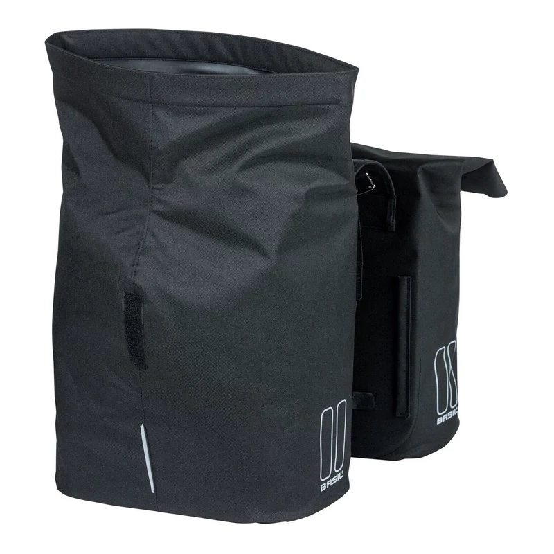 BASIL City Double kerékpár oldaltáska - fekete - 3