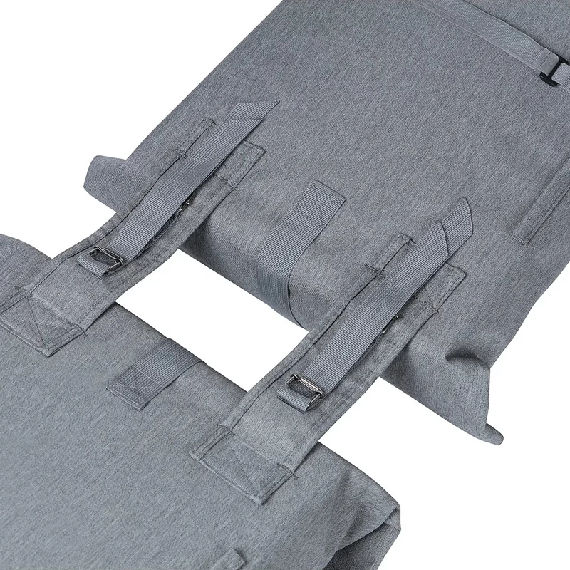 BASIL City Double kerékpár oldaltáska - szürke - 5