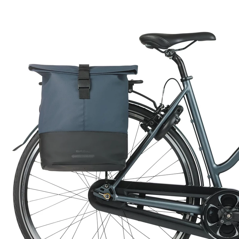 BASIL Cove Double kerékpár oldaltáska - kék - 5