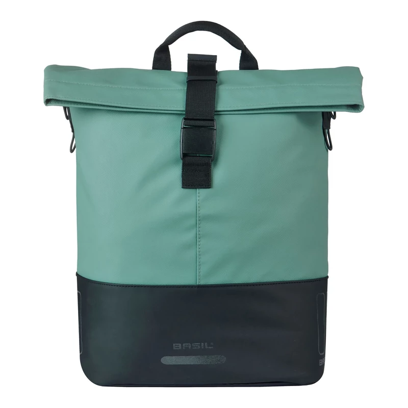 BASIL Cove Shopper kerékpár oldaltáska - zöld - 2