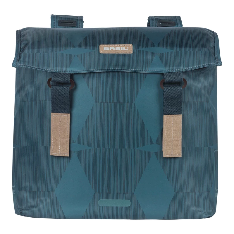 BASIL Elegance Double kerékpár oldaltáska - kék - 2