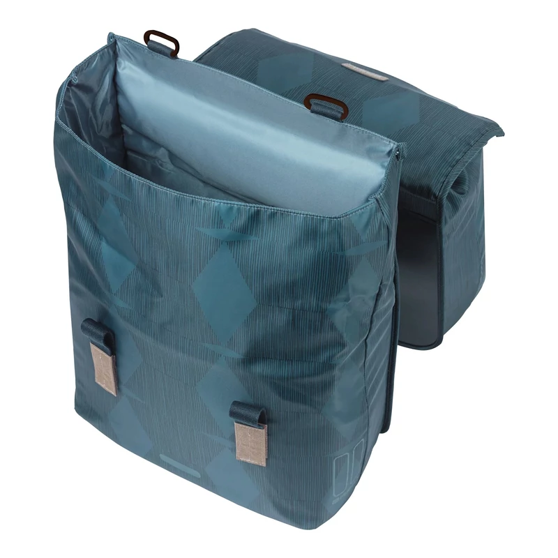 BASIL Elegance Double kerékpár oldaltáska - kék - 3