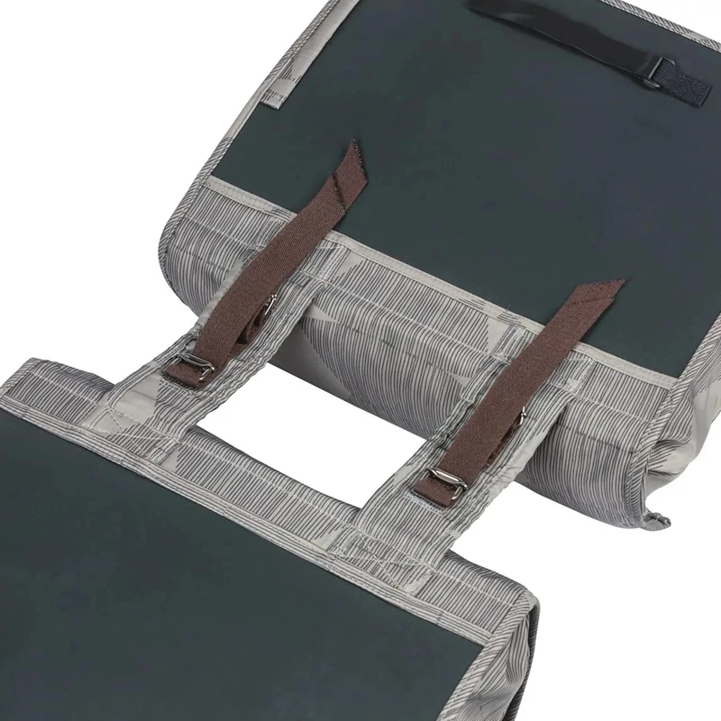 BASIL Elegance Double kerékpár oldaltáska - szürke - 5