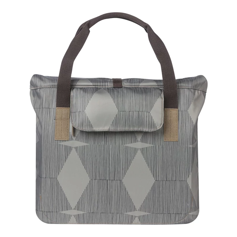 BASIL Elegance Shopper kerékpár oldaltáska - szürke - 3
