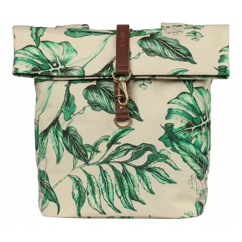 BASIL Ever-Green Double kerékpár oldaltáska - bézs - 2