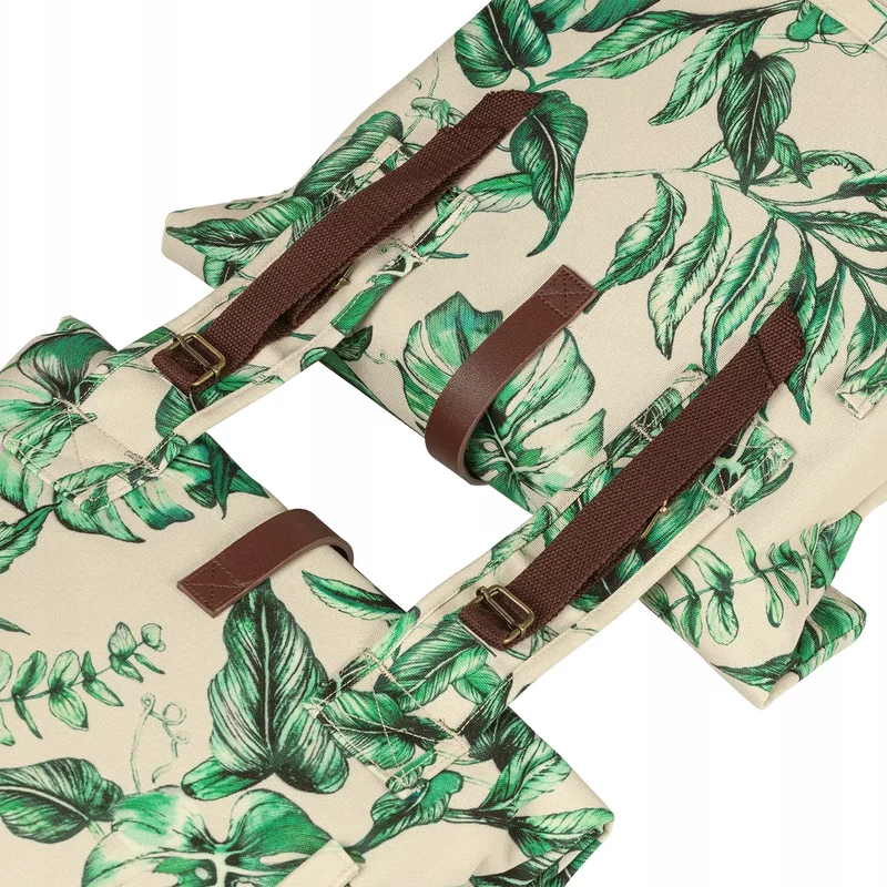 BASIL Ever-Green Double kerékpár oldaltáska - bézs - 5