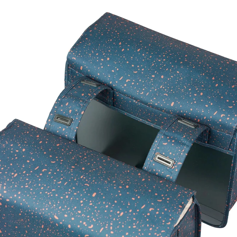 BASIL Flair Double kerékpár oldaltáska - kék - 4