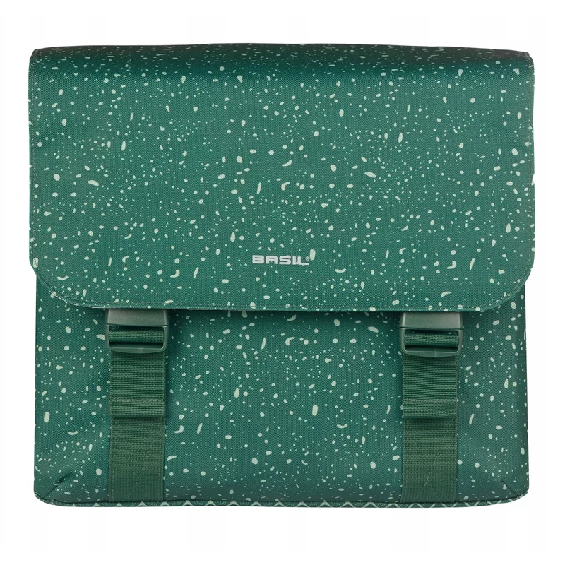 BASIL Flair Double kerékpár oldaltáska - zöld - 2