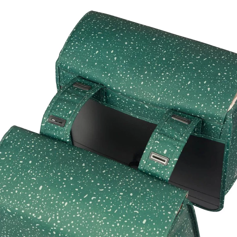 BASIL Flair Double kerékpár oldaltáska - zöld - 4