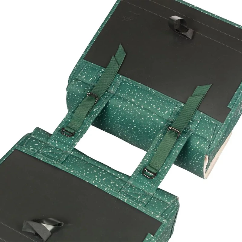 BASIL Flair Double kerékpár oldaltáska - zöld - 5