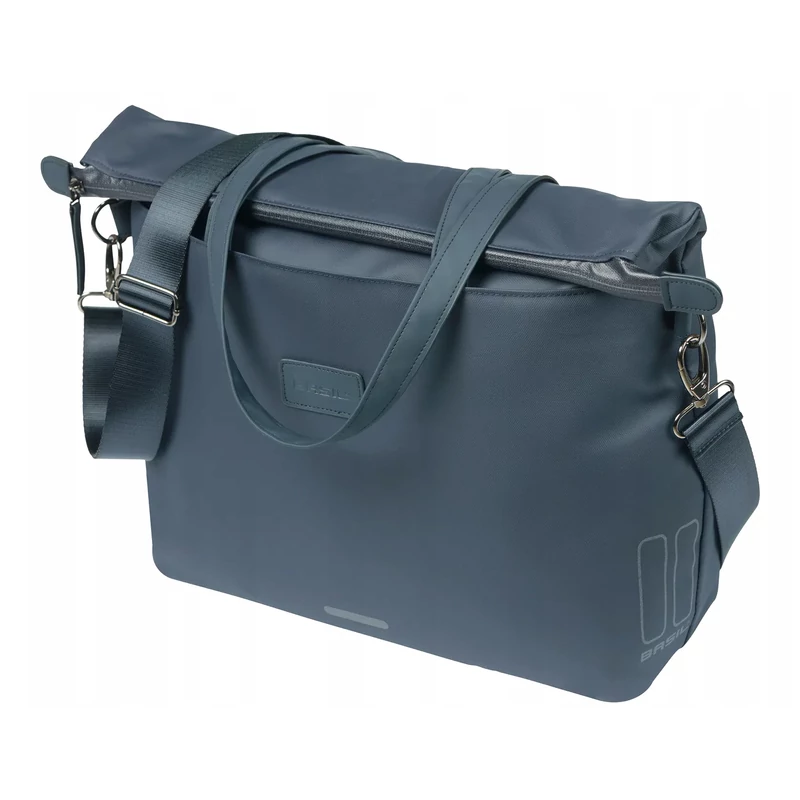 BASIL Manhattan kerékpár oldaltáska - sötétkék