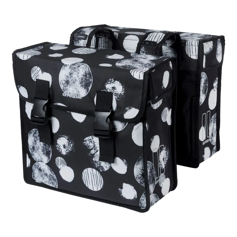 BASIL Mara XL kerékpár oldaltáska - fekete