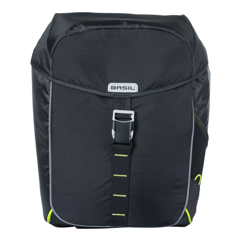 BASIL Miles Double kerékpár oldaltáska - fekete - 2