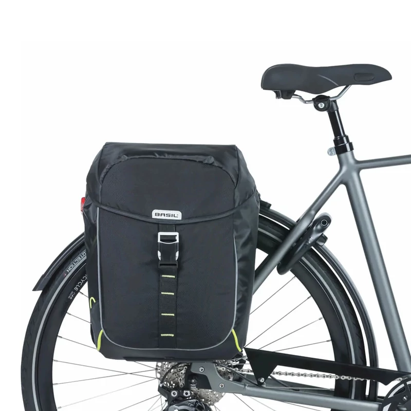 BASIL Miles Double kerékpár oldaltáska - fekete - 8