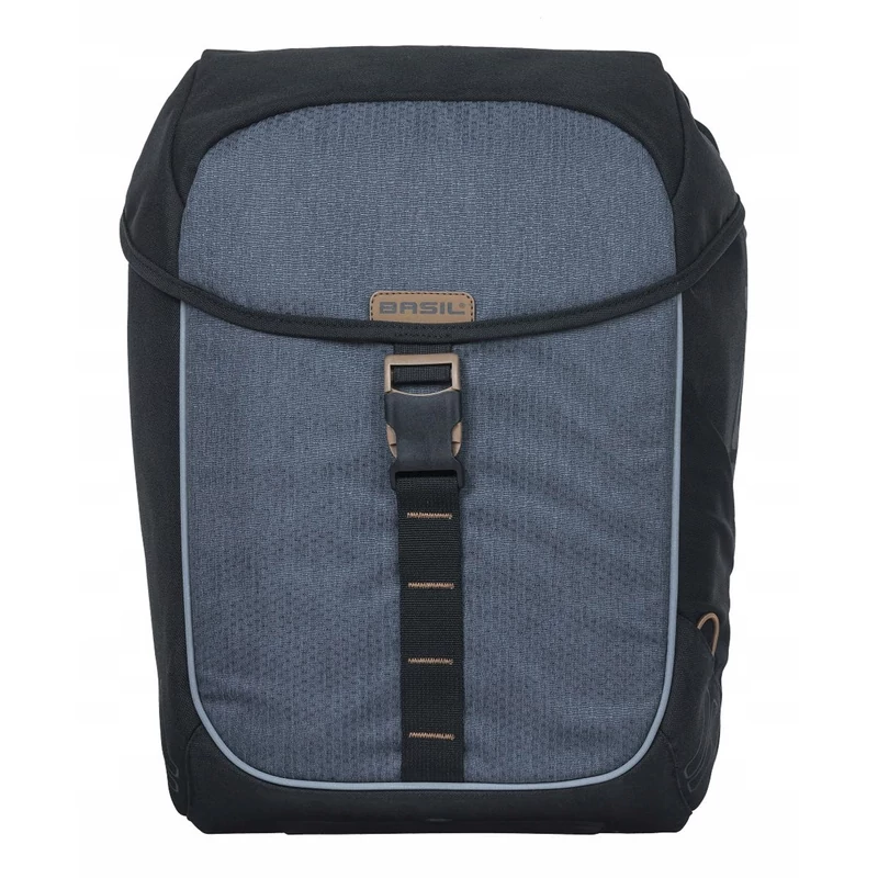 BASIL Miles Double kerékpár oldaltáska - fekete/szürke - 2